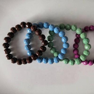 China Negative Ions Korea Tourmaline Stone Bracelet Beads for sale