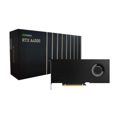 China Placas gráficas do jogo 16GB GDDR6 de Quadro NVIDIA RTX A4000 para o visualização profissional da estação de trabalho à venda