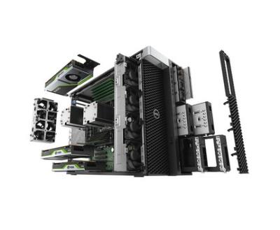 China Grafiken Dell T7920 Dell Tower Server Workstation 256G RTX A6000 48G zu verkaufen