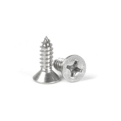 China Pan Stainless steel flat head thread forming screw for plastic for sale