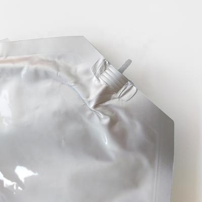 China Custom Plastic Foil Reagent Bag Spout Reusable Plastic Foil Packaging Pouch 1000ml Moisture Proof for sale