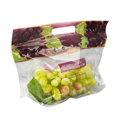 China Aseptic Grapes Bags / Plastic Grapes Packaging / Fruit Plastic Bags For Supermarket for sale