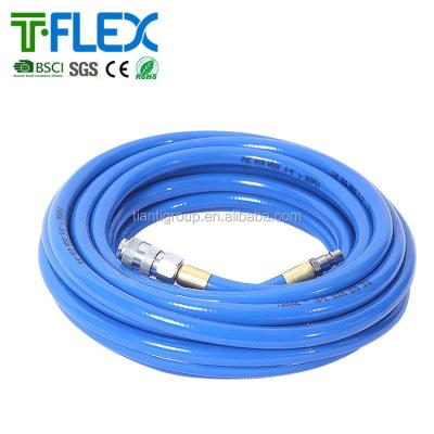 China Flexible High Pressure Rubber Air Hose / PVC Heat Shrink With Colored Card Packing With Cardboard 1/4