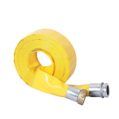 China PVC Plastic Lay Water Pumping Emergency Manufacturer Layflat Hose for sale