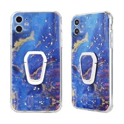 China Protect 2D Sublimation Printing Cell Phone Cases Guangzhou Factory PC Tpu Bracket Mobile Phone Back Cover Professional Invisible Blank Mobile Phone for sale