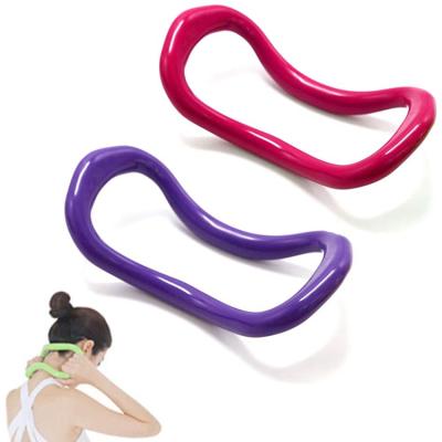 China 2020 New Arrivals Fitness Accessories Yoga Pilates Circle Stretch Ring Multifunctional Body Building Fitness Exercise for sale