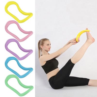 China Body Building Fitness Exercise Amazon Success Band GYM Equipment Fitness Accessories Yoga Pilates Circle Stretch Ring for sale