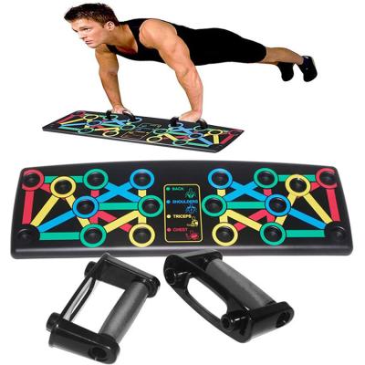 China Body Building Fitness Exercise Core Training Gym Equipment Foldable Fitness Body Building Lift Up Rack Bars Panel with Hand Grip for sale