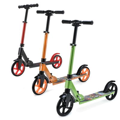 China China factory direct sale custom fashion folding 5 in teens 1 pedal pro adult freestyle stunt kick stand scooter for sale