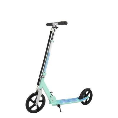 China Escuter Lambreta Vespa China Yongkang Custom Aluminum Foldable 2 Wheel PU Kids Teens Kick Scooter Stunt for sale