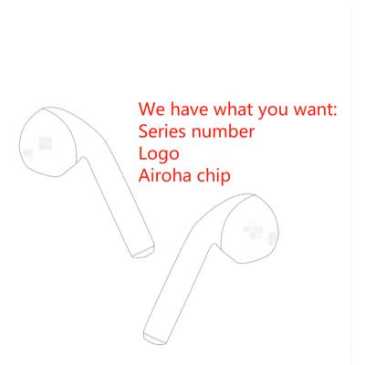 China Original In-ear 1:1 Gen 2 Airoha 1536u Rename GPS InpodsTWS Air 2 Pods Wireless Earphone Earbuds for sale