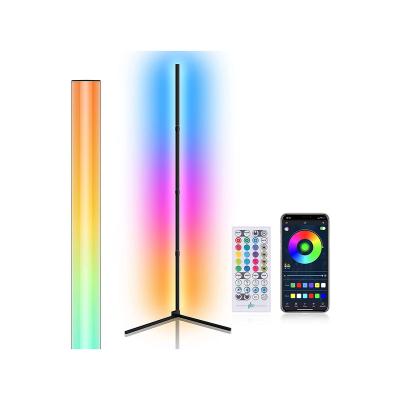 China Contemporary Modern Minimalist APP Living Room Bedroom Remote Control Atmosphere Lights LED Floor Lamp for sale