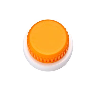 China Pilfer Proof Customized Mini Sauce Bottle Lid 4.9L Soybean Plastic Screw PE 39mm Material Disposable Bottle for sale