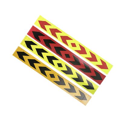 China Printable Custom Various Colors Truck Self Adhesive Reflective Tape Safety Reflective Stickers For Car for sale