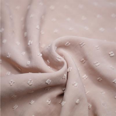 China 80D Double Faced Cut Flower New Fashion 100%Polyester Woven Crush Fabric For Women's Dress Fabric SPH for sale