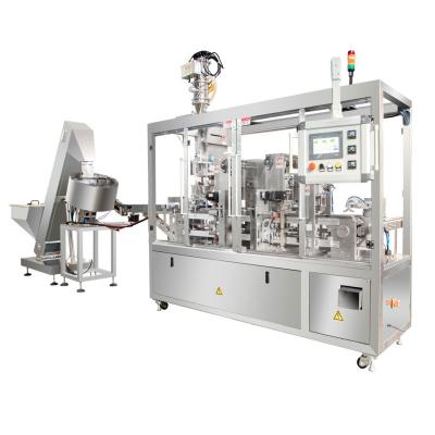 China Food good performance coffee filling machine powder cup coffee capsule filling sealing machine for sale