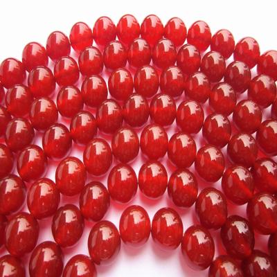 China High Quality Red Agate Wholesale Beads DIY Jewelry Beads Accessories Handmade Round Beads For Bracelet Necklace Making for sale