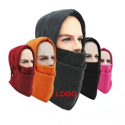 China breathable & Waterproof Winter Scarf Hats Winter Beanies For Mens Womens Scarf Covers Balaclava Mask Hood Knitted Hat for sale