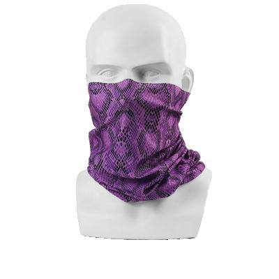 China Custom Digital Printed Bandana Scarf Seamless High Bandana Skin Friendly Soft High Quality Breathable Elastic Neck Cuff for sale