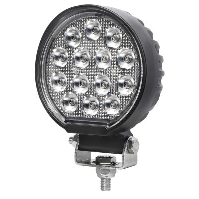 China Jeep 4.5In High Power 42W Round Head Drive Car LED Spotlight Led Spot Work Light For Offroad ATV UTV Jeep Boats for sale