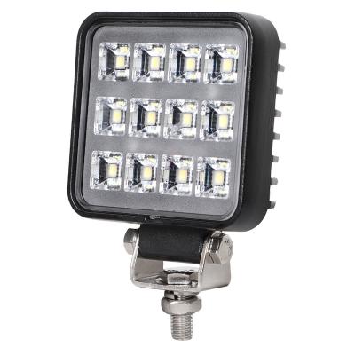 China Jeep 3inch Wide Beam Super Bright Off Road Square Drive Led Light For ATV UTV Jeep Boats Offroad LED Work Light for sale