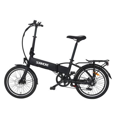 China Aluminum Alloy 20 Inch Hidden Battery Folding Electric Foldable Ebike / Bike For Offroad Enthusiasts for sale