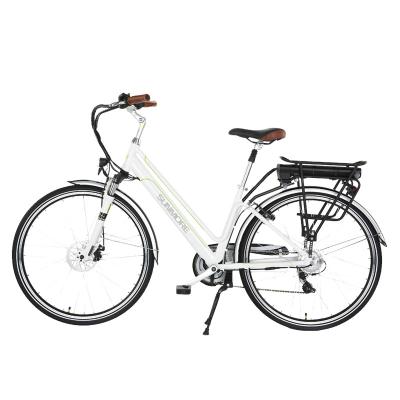 China Classic Model Bicicleta Electrica City Ebike Low Price Female Common Style Style for sale