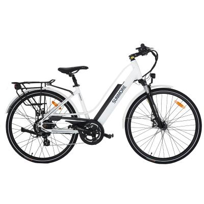 China Good Price Common Type Female Style Ebike 250W Electric Trekking Bike For Travel for sale