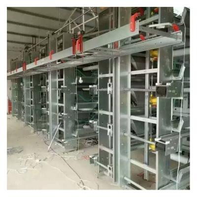 China Chicken Farm 60000 Chicken 4 Tiers Farm Chicken Cage , Poultry Chicken Layer Cage for sale