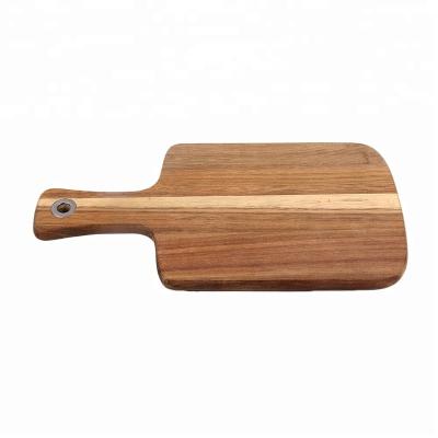 China Sustainable Dark Wood Chopping Board Acacia Wood Chopper Wholesale for sale