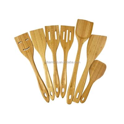 China Sustainable Premium Bamboo Kitchen Accessories Cookware Set for sale