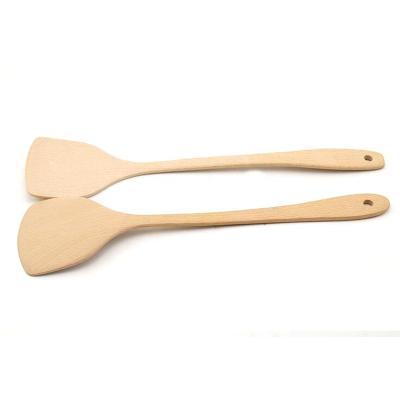 China Viable beech wood wok spatula, wooden cookware sets wholesale for sale