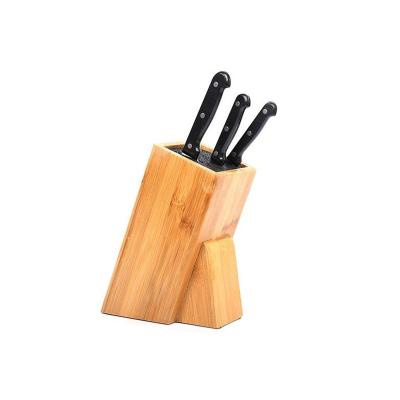 China Sustainable Universal Universal Bamboo Knife Block Kitchen Storage Rack for sale