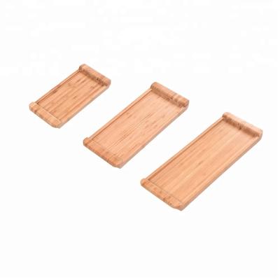 China Hotel home restaurant storage bamboo tray, tea serving tray, tray wood wholesale for sale