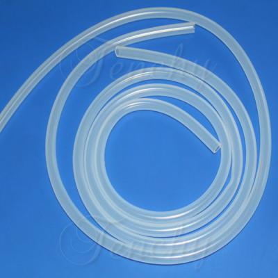 China Shock Resistant High Temp Silicone Tubing FDA LFGB Approved Te koop