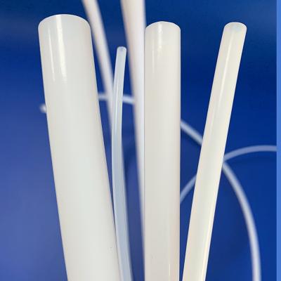 China High Temperature Resistance Durable PTFE Tube Hose Chemical Inertness Teflon Tubing à venda