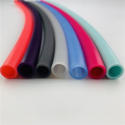 China Multible Color Optional Silicone Tube Fluorescent Colored Tubing Customized Colour Length for sale