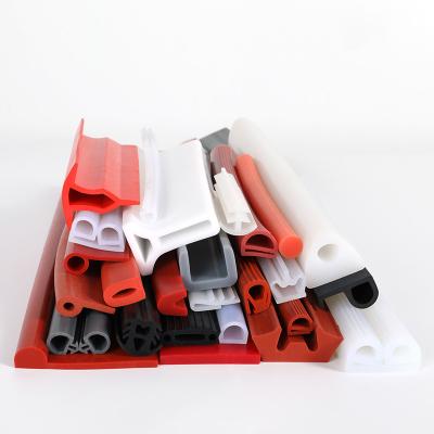 China Custom Silicone Profile Strips Flexible Durable Multi Shapes For Unique Sealing And Specialized Applications for sale