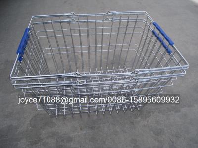 China Gekleurde Kettingswinkels/Supermarkt het Winkelen Mandeniso9001 Certificatie Te koop