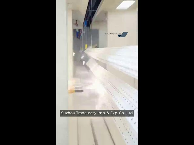 large scale shopping malls / supermarket display racks commercial shelving units