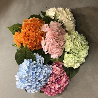 China Natural Artificial Decorative Flowers Road Wall Wedding Hydrangea 3d Touch M-A313 Artificial Flowers Lead Wedding Decoration Flowing for sale