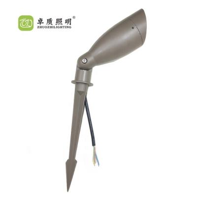 China Hot Sale Outdoor Garden Decoration Ip65 GU10 MR16 For Bulb Spotlight Landscape Led Garden Spike Lights for sale