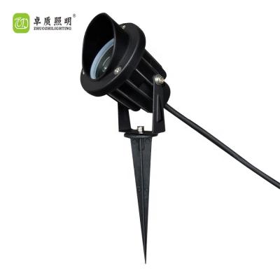 China New Garden Nodern RGB Outdoor Led Lighting Flood Light For 12v 24v Outdoor 3w Cob Led Spike Garden Lights for sale