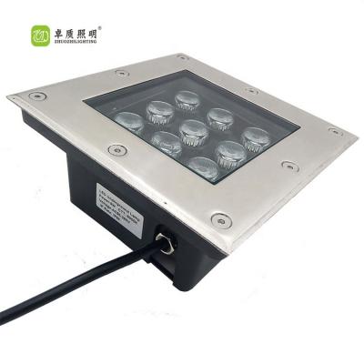 China Outdoor Modern Simple Innovative Products Adjust LED Underground Light RGB AC85-265V IP65 for sale