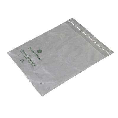 China GRS 100% Recycled Custom Apparel Packaging Pe Eco Friendly Plastic Bags for sale