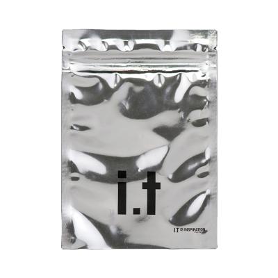 China Custom Exquisite Moistureproof Tiny Ziplock Aluminum Ziplock Bags Custom Laminated Aluminized Underwear Tote Bags for sale