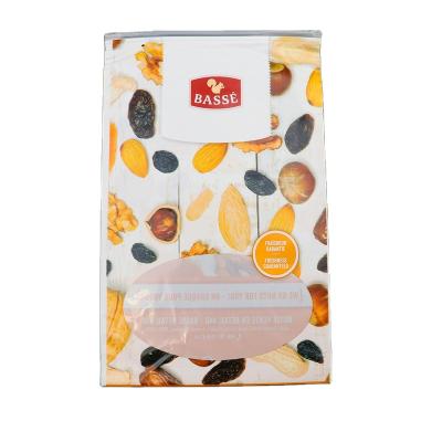 China Custom Product Moisture Proof With Window Zip Lock Plastic Bags For Nuts Packaging Food Packaging Pouches for sale