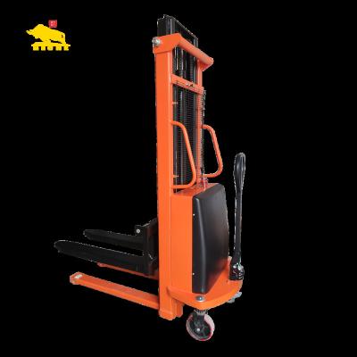 China Building Material Shops NEUNE Easymove CTD Electric Stacker 1500 Kg 1.5 Ton Fork Lifting Material Handling Warehousing Equipment for sale