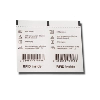 China 860-960MHz Sustainable Apparel Management M5 rfid Uhf Apparel Tag For Cloth Tracking for sale