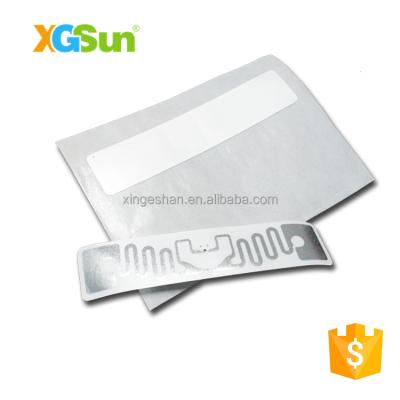 China PET Barcode Printed Adhesive Passive Rfid Sticker Tag For Tracking for sale